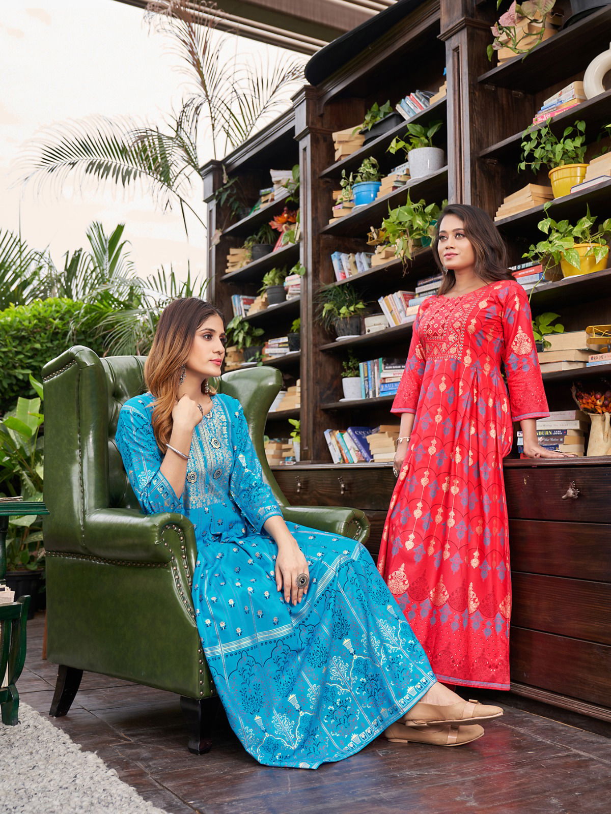 Akansha Vol 1 By Rangjyot Rayon Anarkali Kurtis Catalog